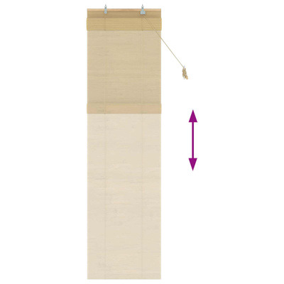 Roleta naturalny 40 x 220 cm Bambus