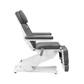 Elektryczny fotel kosmetyczny SILLON CLASSIC 3 silniki z kołyską pedi szary 148293