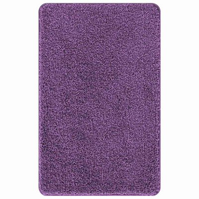 Zestaw mat łazienkowych antypoślizgowych 2 pcs Fioletowy PP