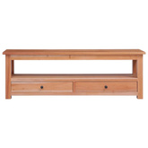 vidaXL Szafka pod TV, 120x30x40 cm, lite drewno mahoniowe