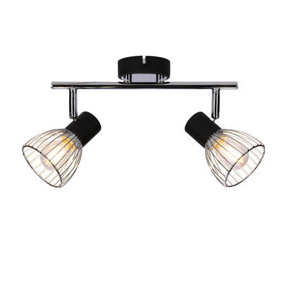 Lampa ścienna candellux modo 92-61522 listwa e14 czarny+chrom