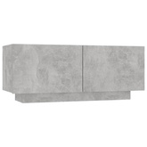 vidaXL Szafka pod TV, szarość betonu, 100x35x40 cm wariant 4
