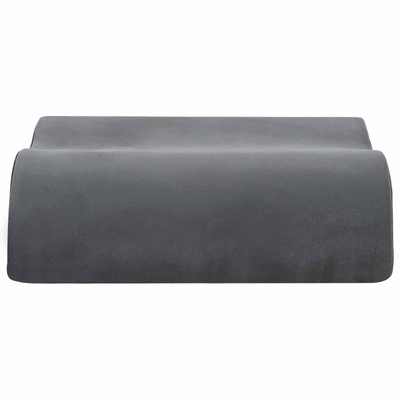 Poduszka na siedzisko Gładki Szary 40 x 40 x 13 cm Pianka PU