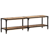 vidaXL Szafka pod TV, 150x30x41 cm, lite drewno mango