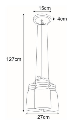 Lampa wisząca K-8004-3 z serii RAVEN KAJA
