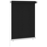 vidaXL Roleta zewnętrzna, 100x140 cm, czarna