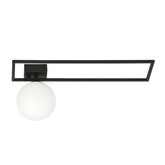 Lampa sufitowa  IMAGO 1B BLACK/OPAL