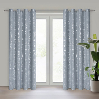 Zasłona Solana jasnoniebieska 140x250