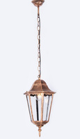 Lampa ogrodowa wisząca K-5006H CZARNY/ZŁOTY z serii LOZANA