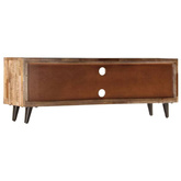 Szafka pod TV, 118x30x40 cm, lite drewno mango vidaXL