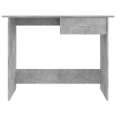 vidaXL Biurko, szarość betonu, 100x50x76 cm, materiał drewnopochodny model standard