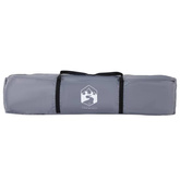 vidaXL Namiot rodzinny, kabinowy, 4-os., szaro-pomarańczowy