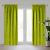 Zasłona Pierre oliwkowa 140x300