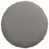 Poduszki na siedziska 2 pcs Ciemnoszary ?40 x 13 cm tkanina