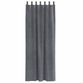 Zasłony zaciemniające 2 pcs Jasnoszary 140 x 260 cm Aksamit