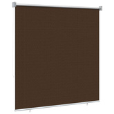 Roleta zewnętrzna 90% blokada UV brązowy 120 x 230 cm HDPE