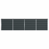 Donica Antracyt 320 x 40 x 75 cm Stal