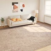 Chodnik dywanowy MARSA Beżowy 300 x 400 cm Poliester i PVC
