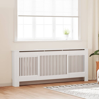 na kaloryfer z MDF, biała, 205 cm Osłona