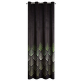 Zasłona Angelina czarna 140x250