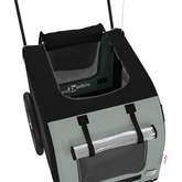 Przyczepka rowerowa dla zwierząt, tkanina Oxford i żelazo