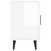 vidaXL Szafka pod TV, wysoki połysk, biała, 150x30x50 cm model standard