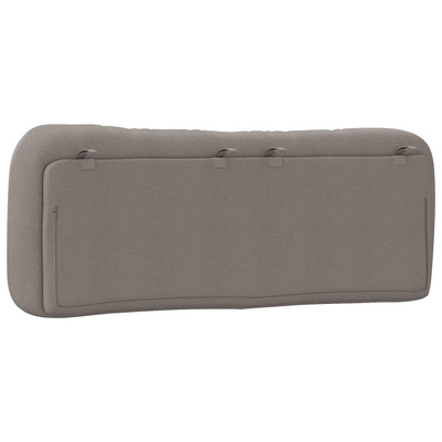Poduszka na wezgłowie, Hvar, kolor taupe, 140 cm, tkanina