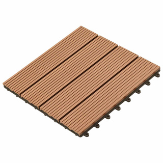 Płytka Tarasowa 11 pcs brązowy 30 x 30 cm