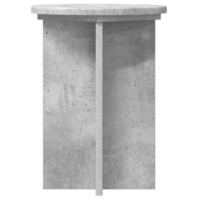 Stojak na rośliny 2 pcs Betonowy szary ?29,5 x 40 cm