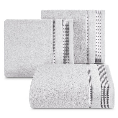 Ręcznik Amanda srebrny 70x140