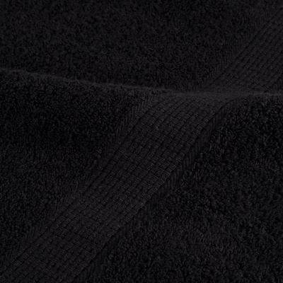Ręcznik Gościnny SOLUND 10 szt. Czarny 15 x 21 cm 550 gsm