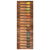 vidaXL Kuchenny dywanik podłogowy Spoons, 60x300 cm