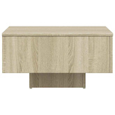 Stolik kawowy, dąb sonoma 60x60x31,5 cm materiał drewnopochodny