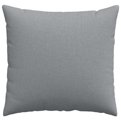 Poduszki na sofę 2 pcs Jasnoszary 50 x 50 cm tkanina