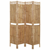 Parawan 4-panelowy, bambusowy, 160 x 180 cm