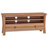 vidaXL Szafka pod TV, 100x30x45 cm, lite drewno mahoniowe