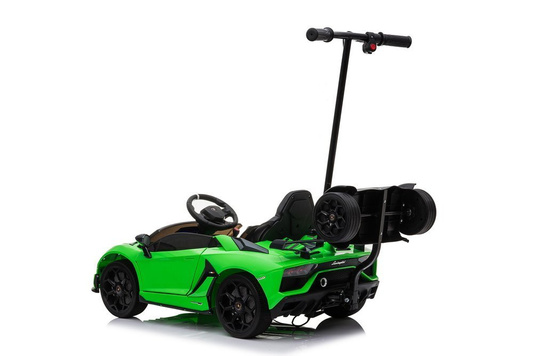 Auto  Na Akumulator Lamborghini Aventador SX2018 Zielony z Platformą