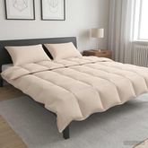 Zestaw kołder 2 szt. 260 x 240 cm 250 gsm Naturalny Kapok