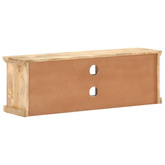 vidaXL Szafka pod TV ze stalowymi drzwiami, 120x30x40 cm, drewno mango