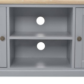 vidaXL Szafka pod TV, szara, 120 x 30 x 40 cm, drewniana