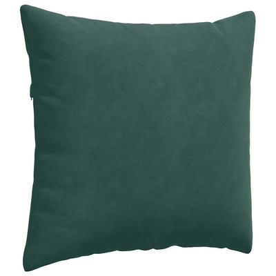 Poduszki na sofę 2 pcs Ciemna zieleń 45 x 45 cm