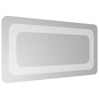 vidaXL Lustro łazienkowe z LED, 20x40 cm