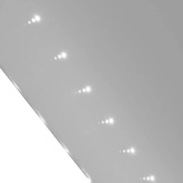 Lustro łazienkowe LED 100x60 cm