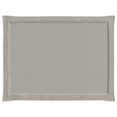 Poduszki na siedziska 4 pcs jasnoszary 47 x 36 x 2 cm Poliester