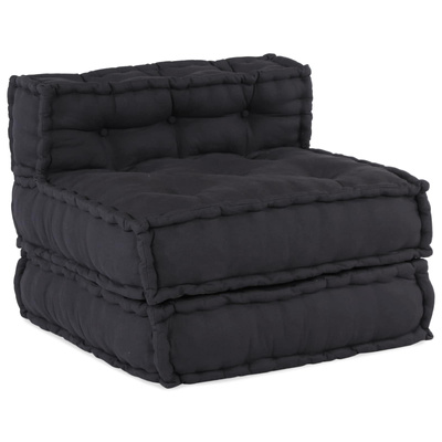 Modularna jednostka sofy 4 pcs antracytowy tkanina