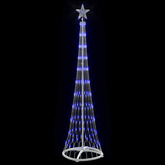 Choinka świąteczna LED Niebieski 51 x 51 x 190 cm Metal