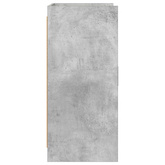 Bufet Betonowy szary 72 x 36 x 80 cm Drewno inżynieryjne