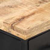 vidaXL Szafka pod TV, 90x30x41 cm, surowe drewno mango