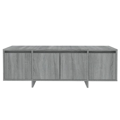 vidaXL Szafka pod TV, szary dąb sonoma, 120x30x40,5 cm
