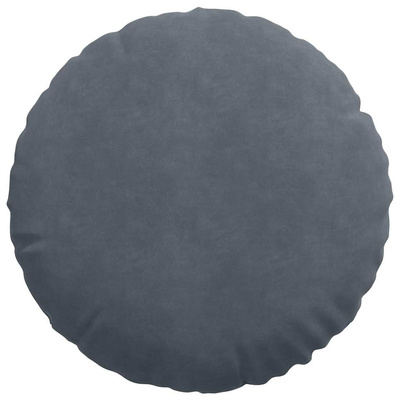 Poduszki na siedziska 2 pcs Ciemnoszary ?50 x 19 cm Aksamit
